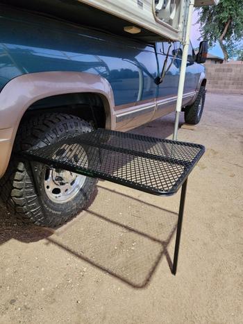 TailGater Tire Table Large Aluminum Camping Table Review
