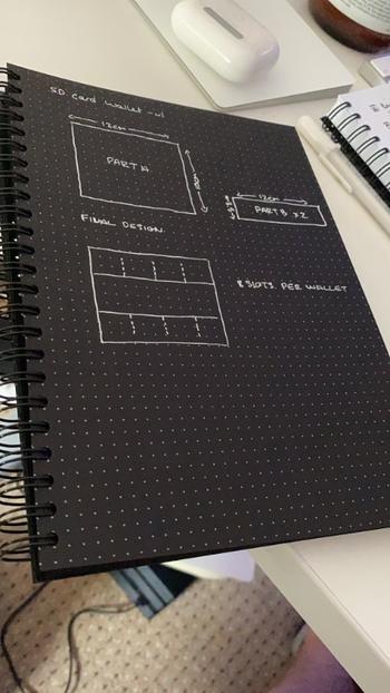 Dotgrid A5 Dot Grid Notebook - Black Pages Review