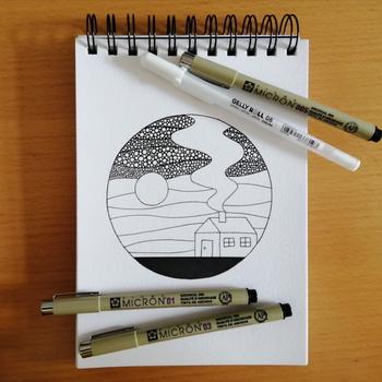 Dotgrid Sakura Pigma Micron Fineliner Pens - Design Set, 3 Pack Review
