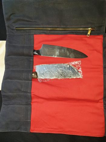 KOTAI Chef Knife Roll-up Bag - leather Review