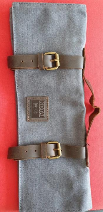 KOTAI Leather knife roll-up Review