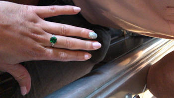 CARAT* LONDON Leyton Flanders Emerald Ring Silver Review