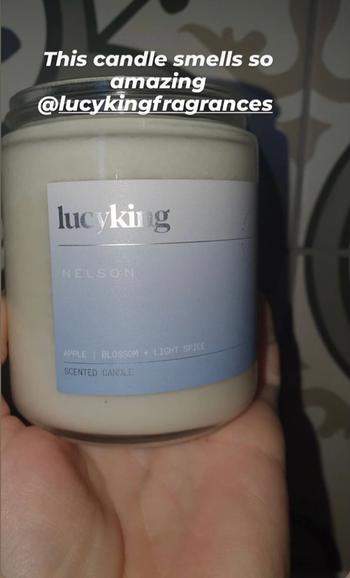 L U C Y K I N G NELSON Candle Review