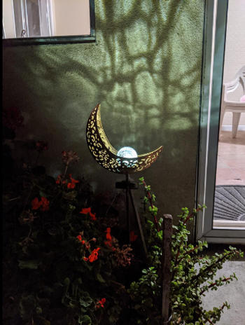 Sporal Solar-Powered Moon Crackle Glass Globe Review