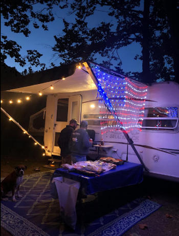 Sporal American Flag Net Light Review