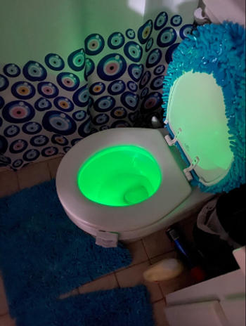 Sporal Color Changing Motion Sensor Toilet Night Light Review
