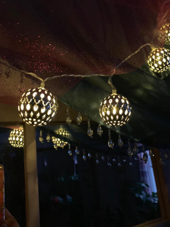 Sporal Solar-Powered Moroccan Ball String Light Review
