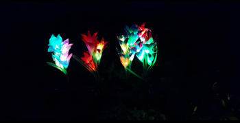 Sporal Solar Powered Handmade Artificial Lily LED Lights Review