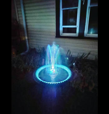 Sporal Upgraded Solar-Powered Bird Fountain Kit | Integrated LED Nozzle | Review