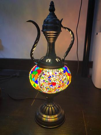 Sporal Vintage Mosaic Retro Glass Lamp Review