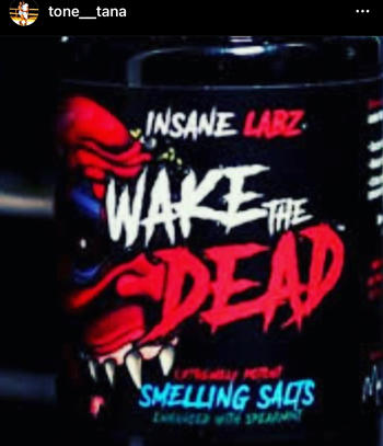Insane Labz Wake the Dead Smelling Salts Review