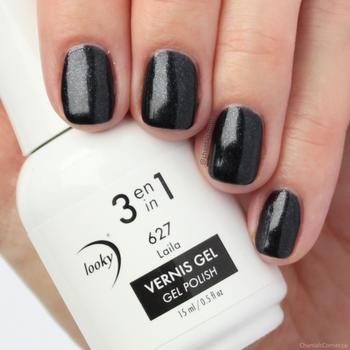 Looky Boutique Vernis Gel 3 en 1 #627 Laila (Collection Black and White) Review