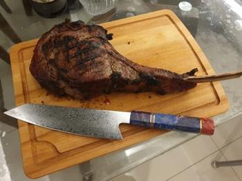 Vertoku Damascus Steel Knife with Colored Handle Review
