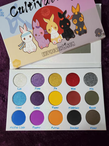 Euphoric Sun Cultivation Clans Eyeshadow Palette Review