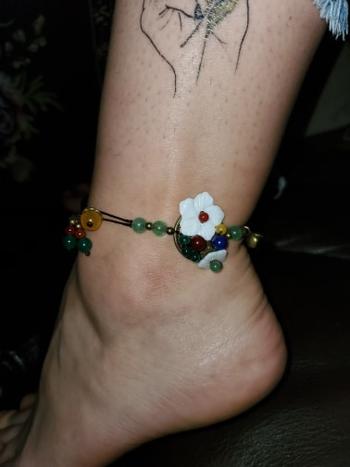 Healing Designed Protective Healing - Aventurine and Red Agate Anklet Review