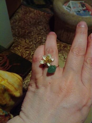 Healing Designed Buds of Abundance - Handmade Aventurine Ring Review