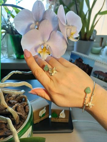 Healing Designed Buds of Abundance - Handmade Aventurine Ring Review