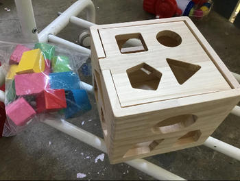 Project Montessori Montessori Shape Sorting Cube Review