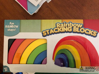 Project Montessori Best Seller:  Montessori Wooden Rainbow Stacker Review