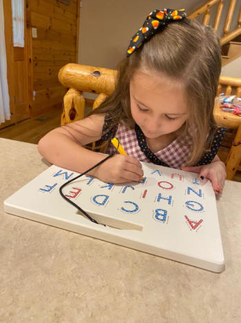 Project Montessori Montessori Double Sided Magnetic Letter Board Review