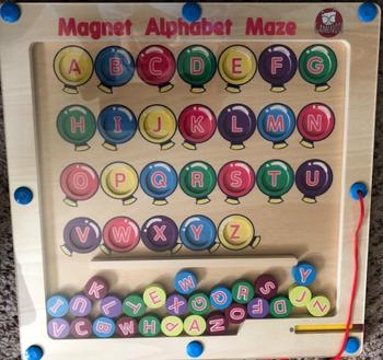 Project Montessori Montessori Magnetic Alphabet Maze Board Review