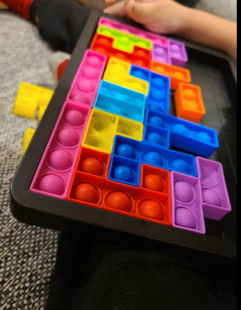 Project Montessori Pop It Tetris Jigsaw Puzzle Review