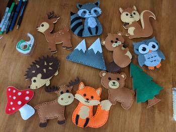 Project Montessori Wood Animals Sewing Craft Kit for Kids Review