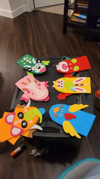 Project Montessori Hand Puppet DIY Felt Kit Review