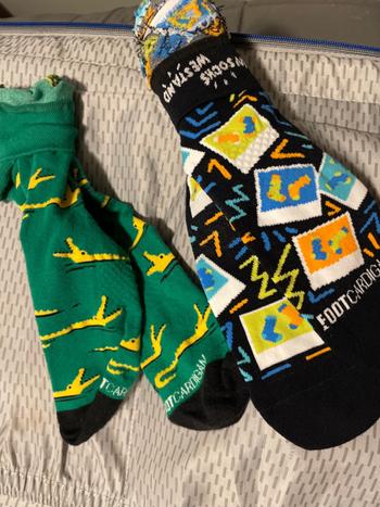 Foot Cardigan Men's Pixel Shadow Socks Review