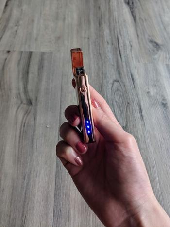 The USB Lighter Company Pocket Lighter - Rose Gold Review