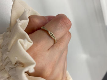 8 BIJOU VINTAGE BUFFET・18K GOLD DIAMOND RING Review