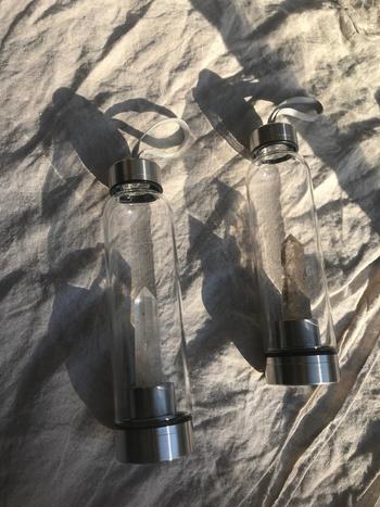 VOLTLIN Smoky Quartz Crystal Point Water Bottle Review