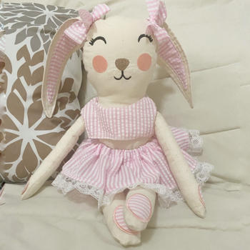 Violette Field Threads Blushing Bunny 18 Stuffie Animal Pattern Review