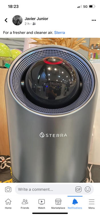Sterra Sterra Moon™ True HEPA-13 Air Purifier Review