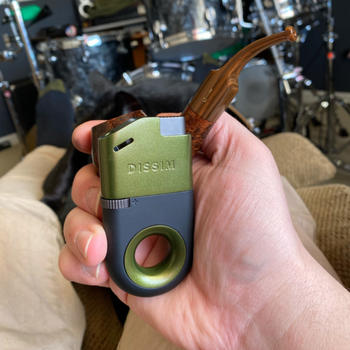 Dissim  Inverted SOFT FLAME Green Lighter (unfilled) Review