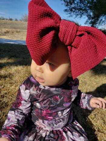 Little Bum Bums I Lily Love You Nylon Bow Review
