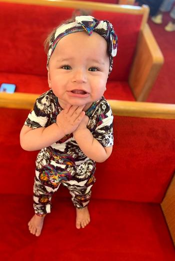 Little Bum Bums You've Been Spotted Romper Review