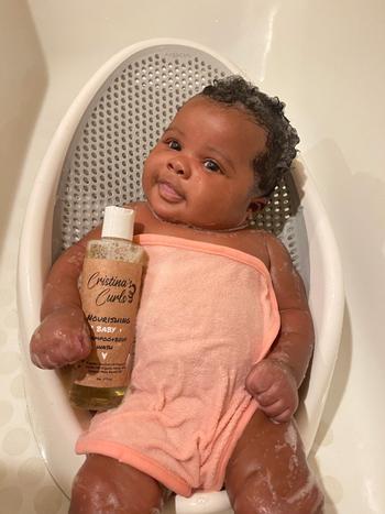Cristina's Curls Now Tear Free! Organic Baby Shampoo and Body Wash Review