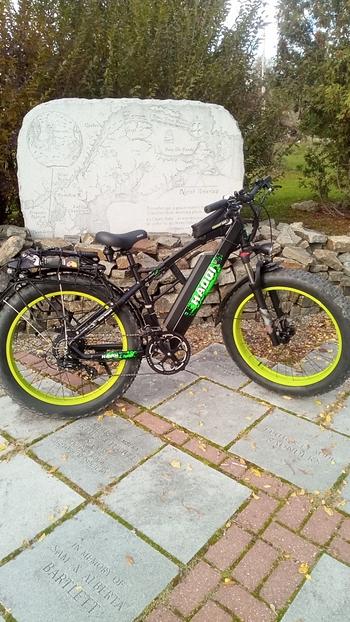 haoqiebike HAOQI Green Leopard Pro Fat Tire Electric Bike Review
