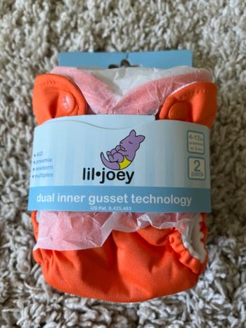 Kanga Care  Lil Joey All In One Cloth Diaper (2 pk) - Poppy Review