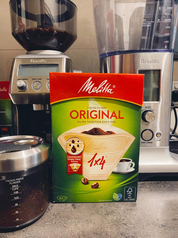 by Melitta Size 4 Melitta 80 Ã‚Â X Filter Bags/ Original 1X4 Ã‚Â Coffee Filter Natural/Brown/3 Ã‚Â Flavor Zone Filter 