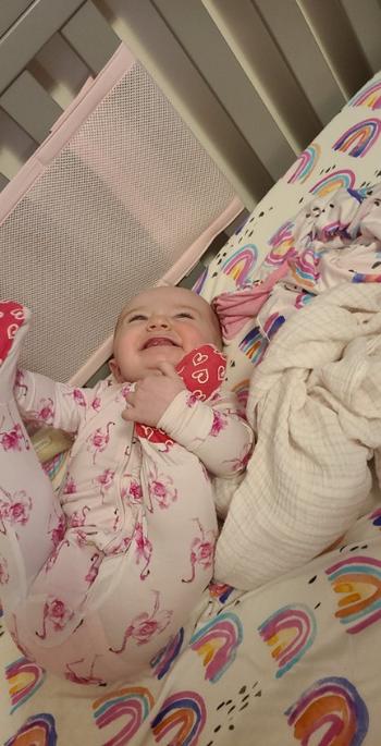 Lev Baby  Blush Pink Ruffled Footie Review