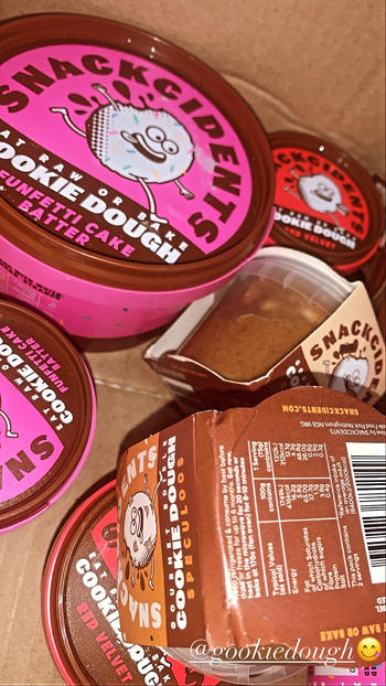 Gookie Dough Funfetti Cake Batter Edible Cookie Dough Monster Tub (500g) Review