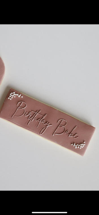Lulu & Stone Birthday Babe Cookie Stamp Review