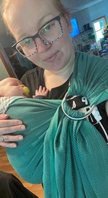 Little Zen One Prima Ultramarine DidySling (Ring Sling) by Didymos Review