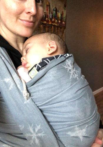 Little Zen One Didymos Baby Woven Wrap Neve Cashmere Review