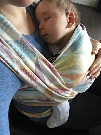 Little Zen One Didymos Baby Woven Wrap Zephyr Review