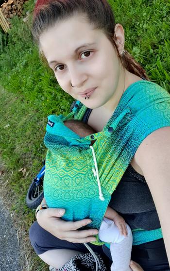 Little Zen One Hearts Malachite DidyKlick by Didymos Review