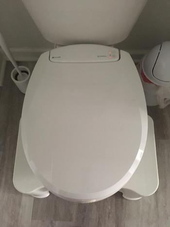 US Bath Store Brondell LumaWarm 18.5 White Round Electric Heated Nightlight Toilet Seat Review