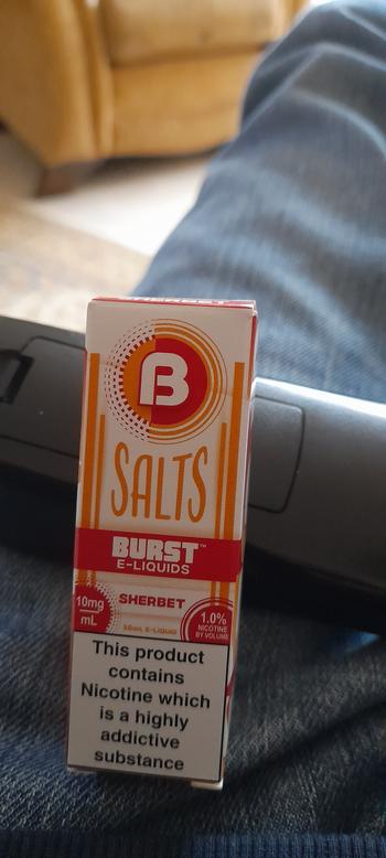 Grey Haze ECig Store Sher Burst Nic Salt by Burst Review